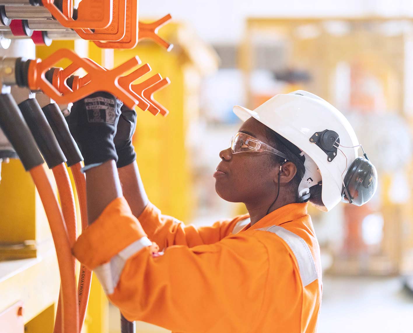 An offshore LNG production facility or subsea equipment