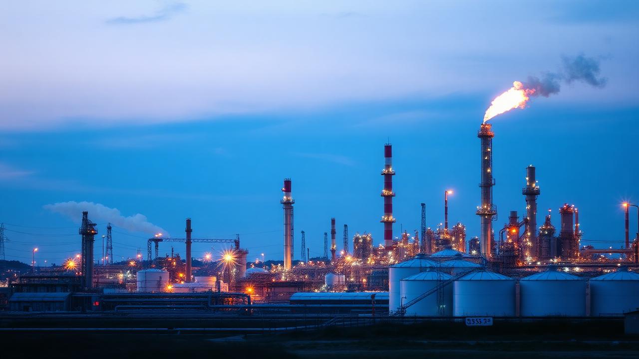 Petrochemical cracker complex with storage tanks